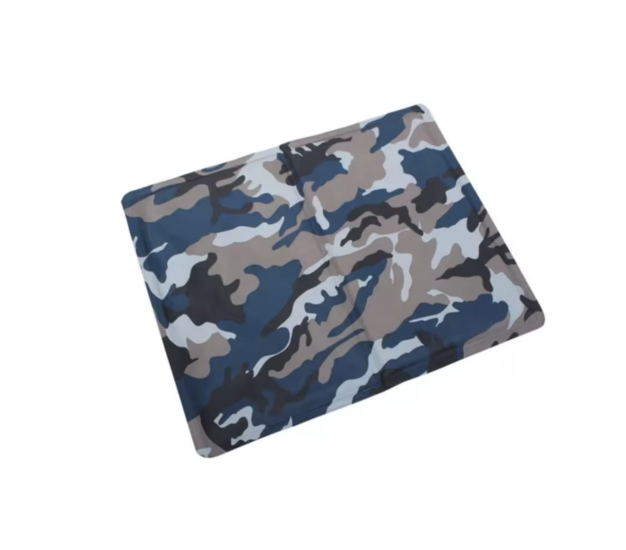 Pawfectly Cool pet cooling mat for dogs and cats

Blue self-cooling gel mat for pets on hardwood floor

Small dog lying on Pawfectly Cool pet cooling pad

Portable pet cooling mat for summer travel